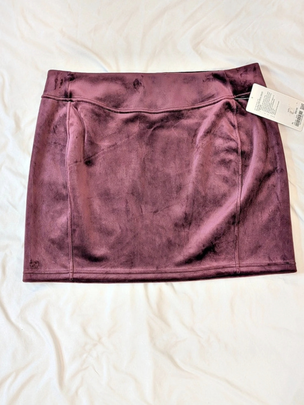 lululemon Scuba High-Rise Mini Skirt Velvet Purple XL NWT